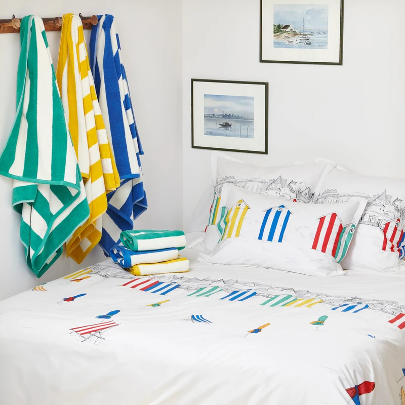 Taie d'oreiller Les Planches - Percale de coton