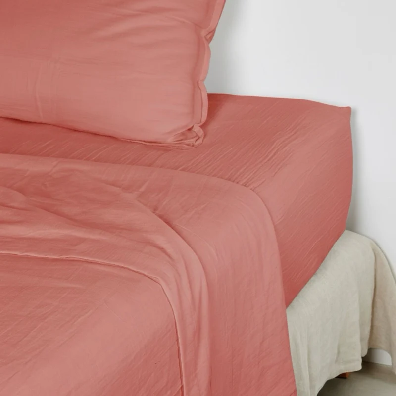 Drap plat - Gaze de Coton