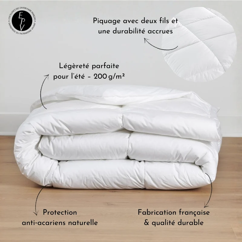 Couette Été Confort Infini - Microfibre