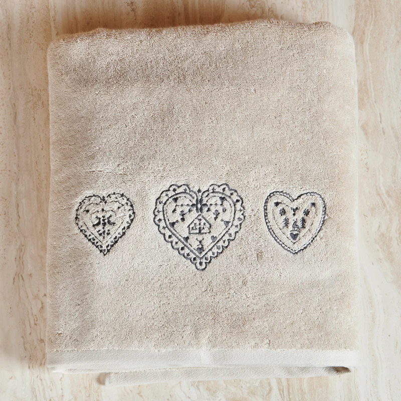 Linge de bain Nuit au Chalet - Coton 600g/m²