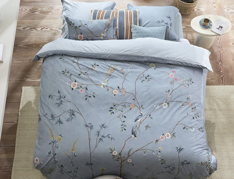 Parure Percale de coton - BAMBOO BLOSSOM