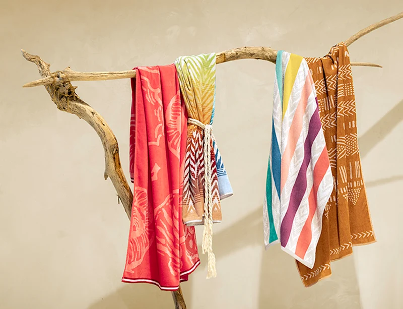 Drap de plage - FRUIT MER Bleu