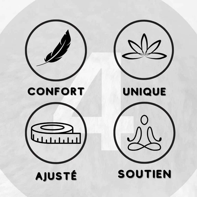 Coussin de Méditation Bouddhiste bleu