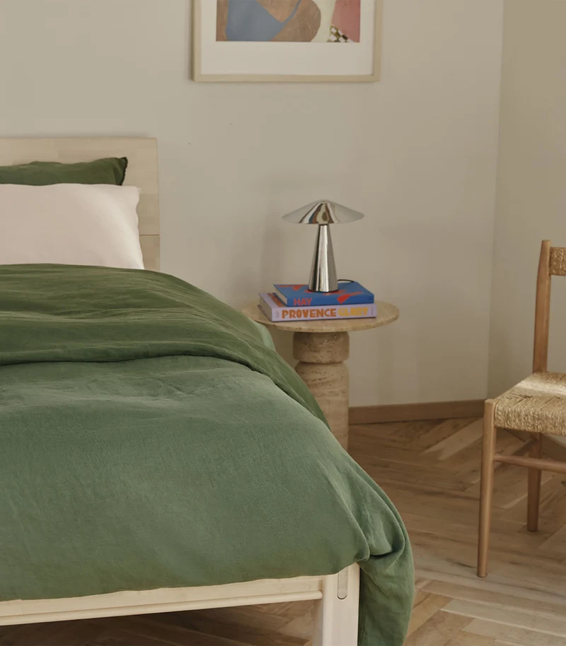 Tête de lit en bois - Bois foncé