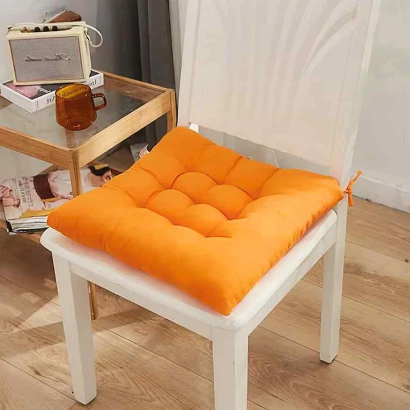 Coussin de Chaise Carré orange