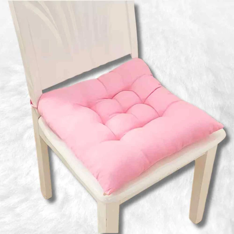 Coussin de Chaise Carré rose