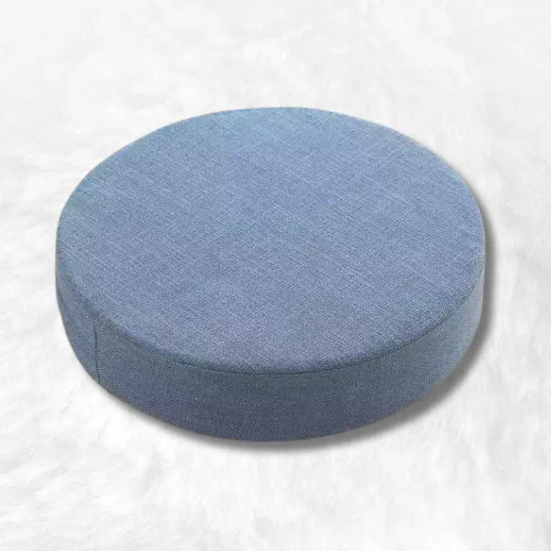 Coussin Yoga d'Assise bleu !