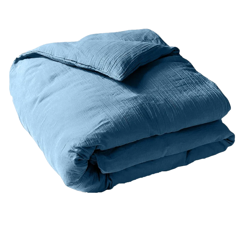 Housse de couette unie - Gaze de Coton