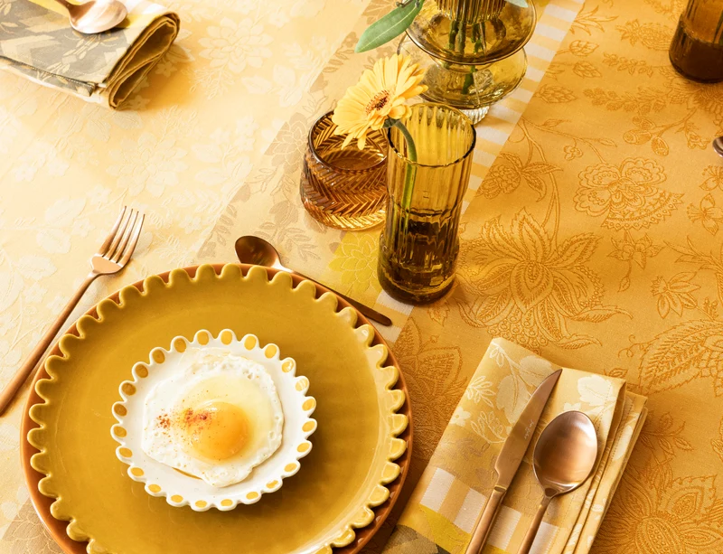 Torchon Coton Jacquard - GIPSY Desert