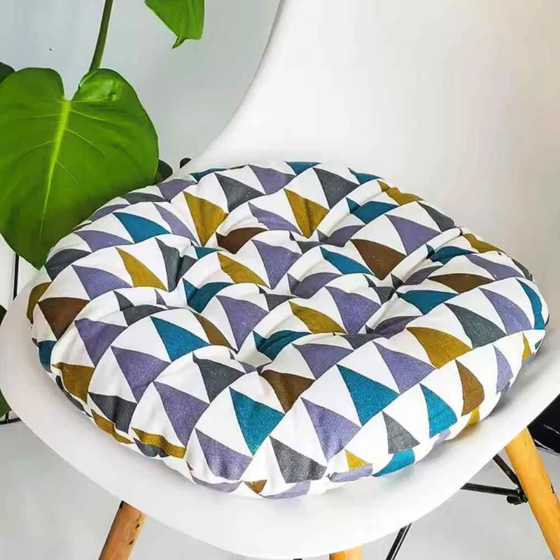 Coussin de Chaise Rond multicolore