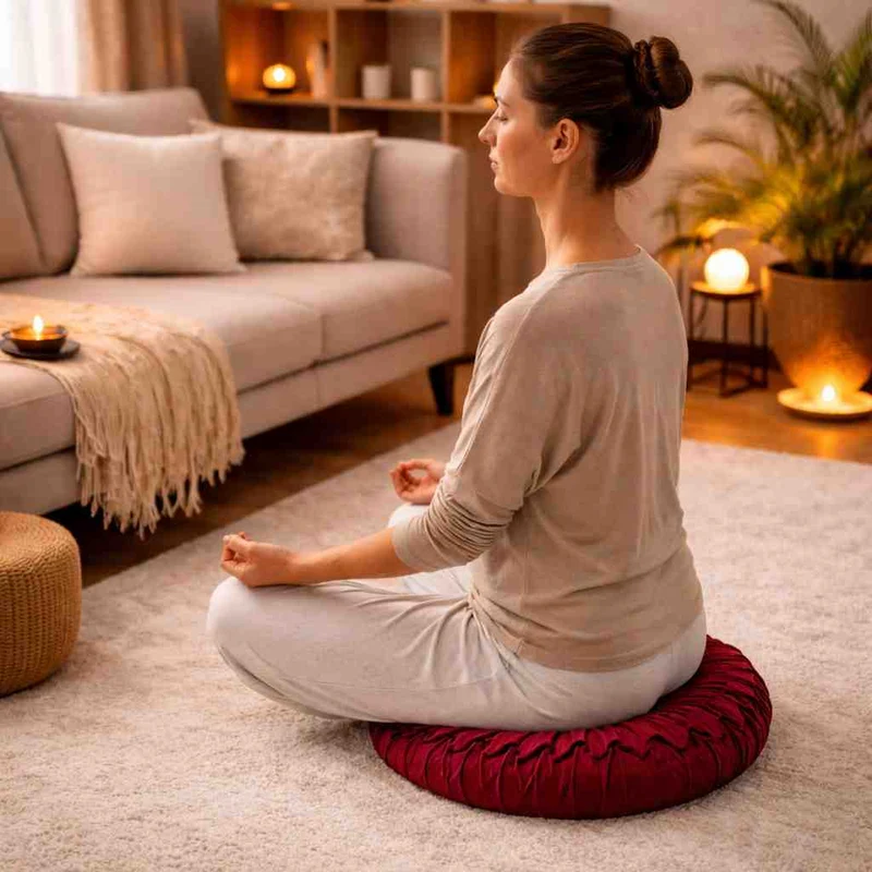 Coussin Yoga Méditation Bordeaux !