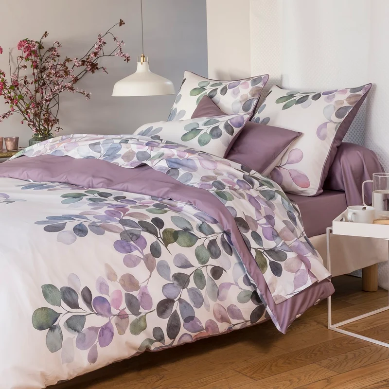 Taie d'oreiller Eclose - Satin de coton 120 fils/cm²
