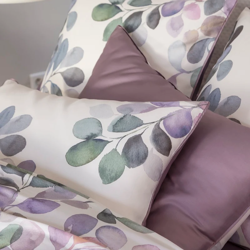 Taie d'oreiller Eclose - Satin de coton 120 fils/cm²
