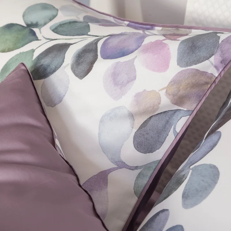 Taie d'oreiller Eclose - Satin de coton 120 fils/cm²