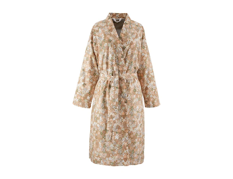 Peignoir Percale et Eponge - CARACO