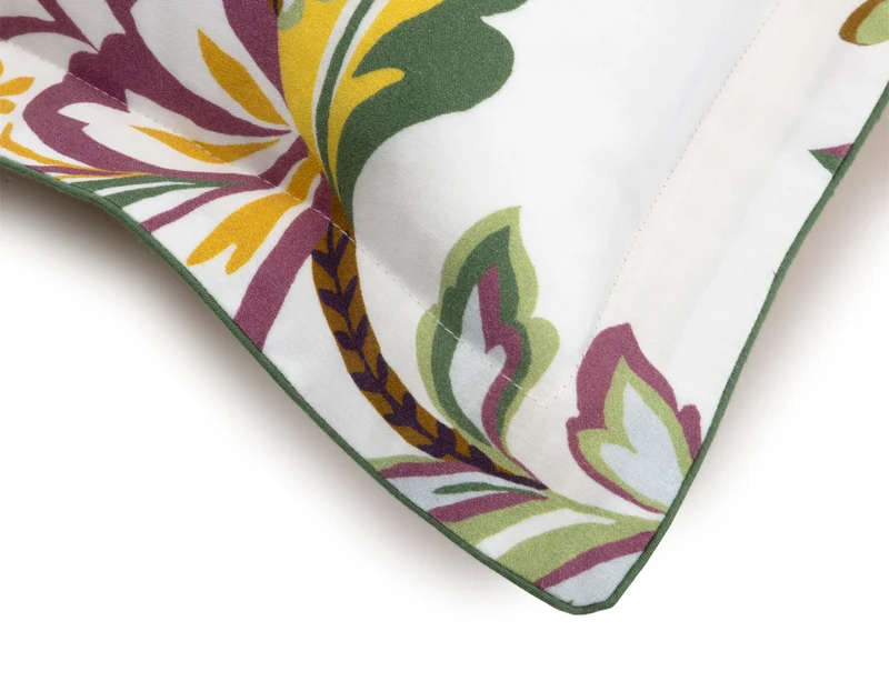 Taie d'oreiller Satin de coton lavé - GIRANDOLE
