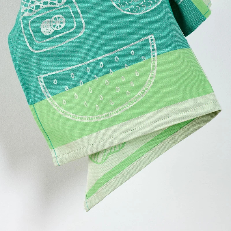 Lot de 3 torchons Confiture - Coton jacquard