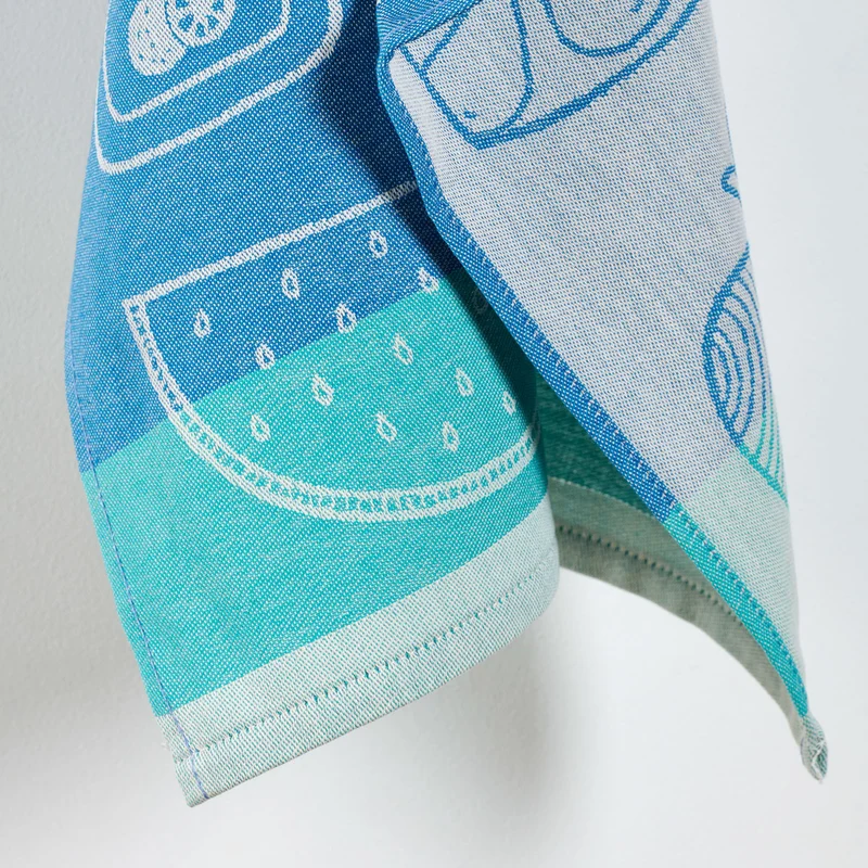 Lot de 3 torchons Confiture - Coton jacquard
