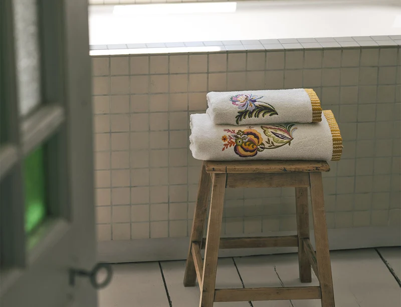 Serviette de toilette Coton éponge - GIRANDOLE