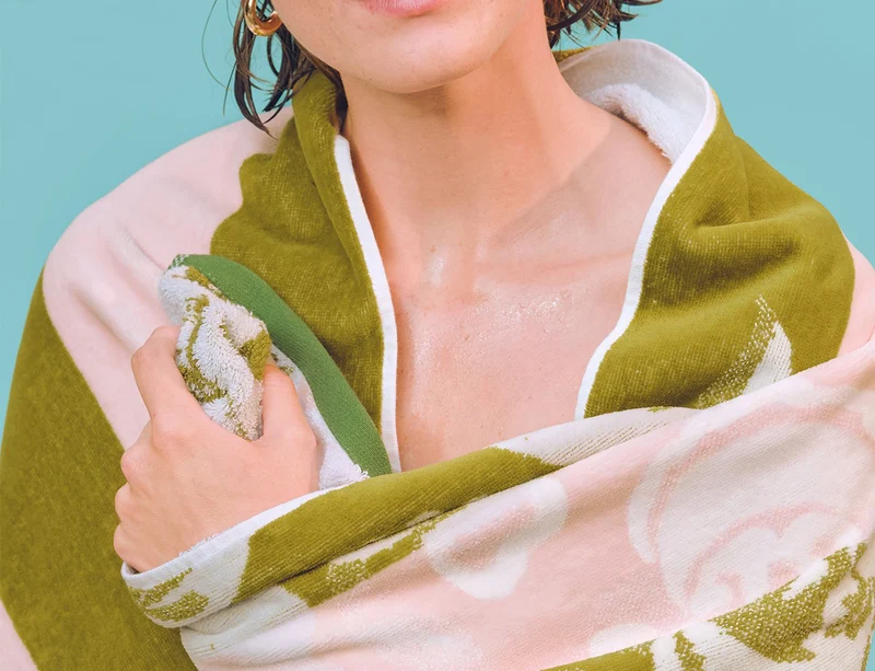 Drap de douche Coton jacquard - GIRANDOLE