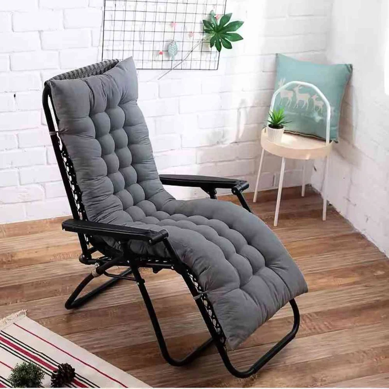 Coussin Chaise Longue gris