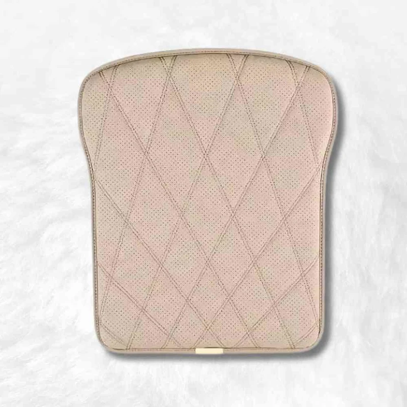 Coussin Voiture Fessier Cuire pu beige