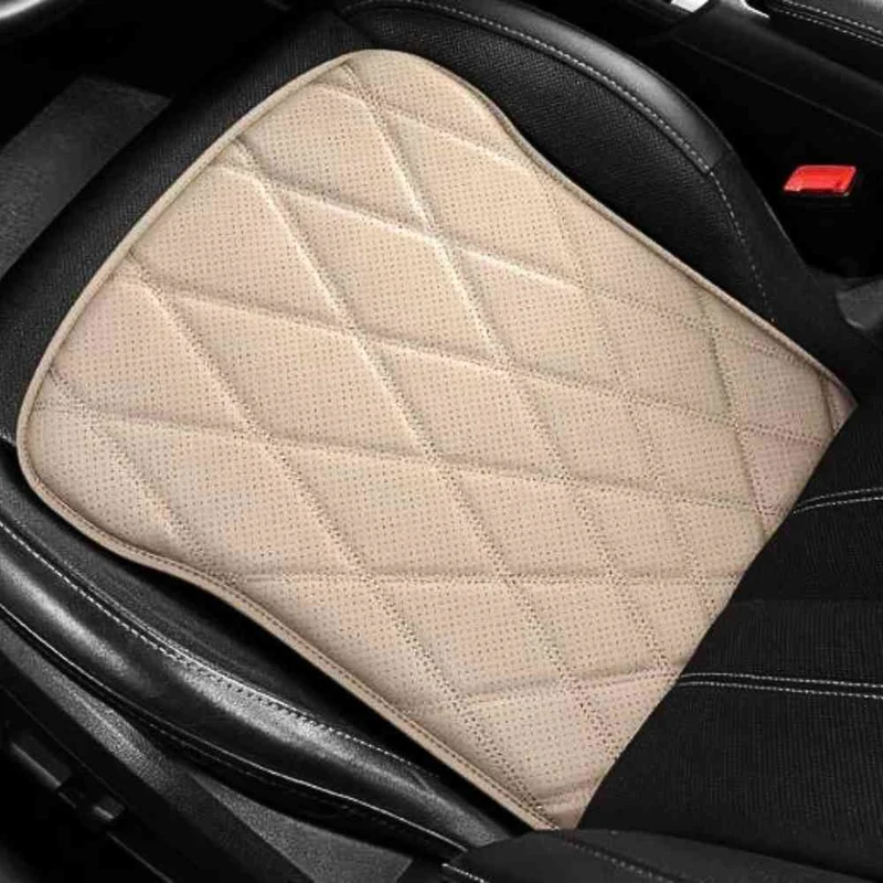 Coussin Voiture Fessier Cuire pu beige