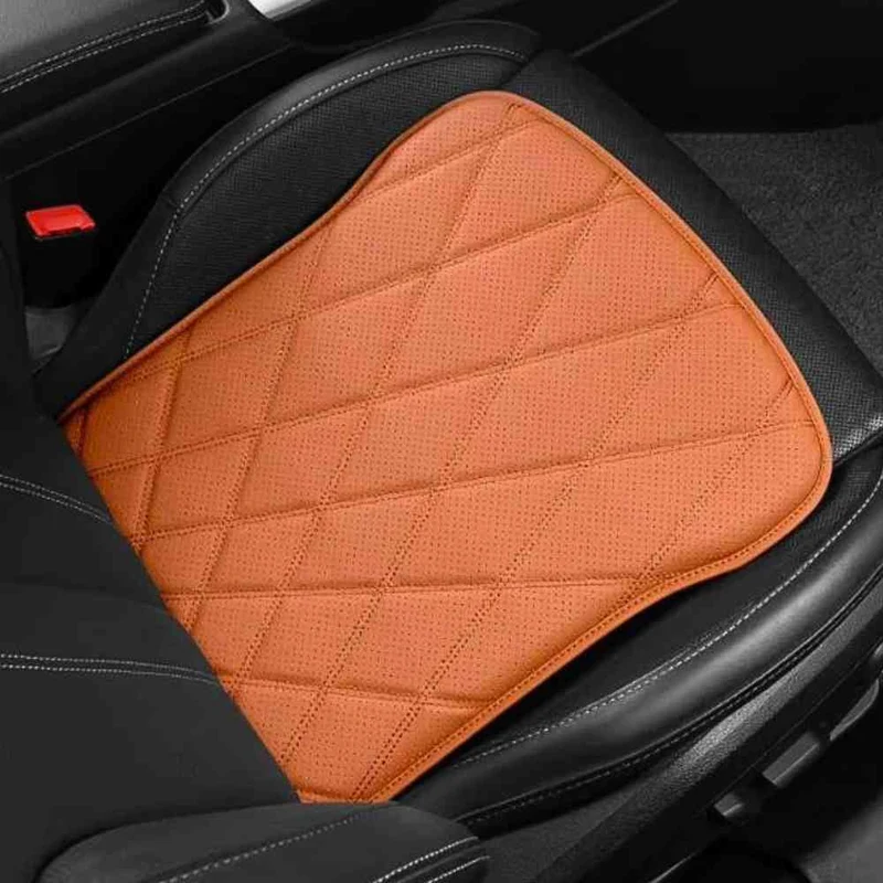 Coussin Voiture Fessier Cuire pu orange