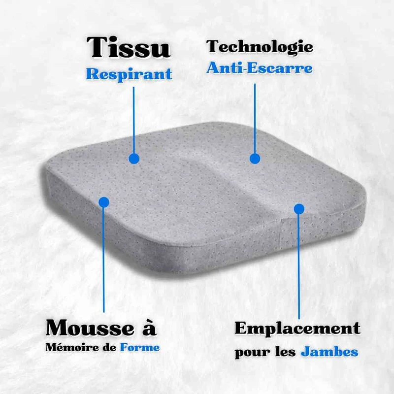 Coussin Anti Escarre Pharmacie gris