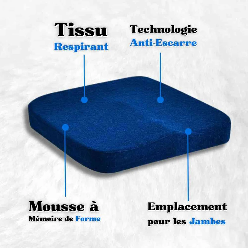 Coussin Anti Escarre Pharmacie bleu