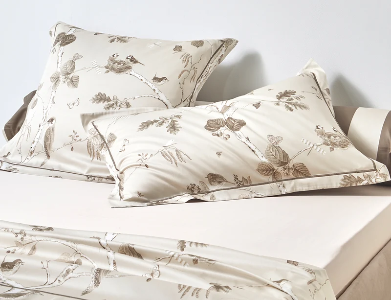 WOODLAND Sepia - Satin de Coton