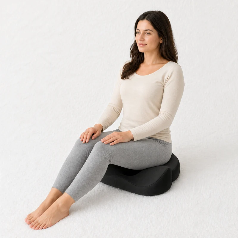 Coussin pour Hémorroïdes Orthopédique Noir