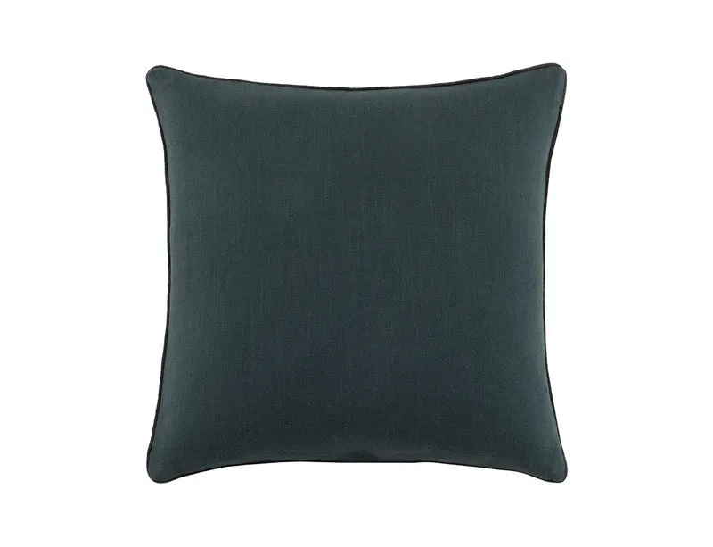 Coussin Coton brodé - CLUBBER Vert