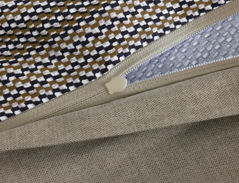 MODERNIST Gris - Satin de coton