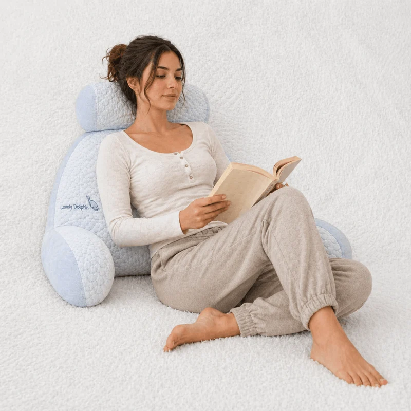 Coussin de Lecture Confort Dauphin !