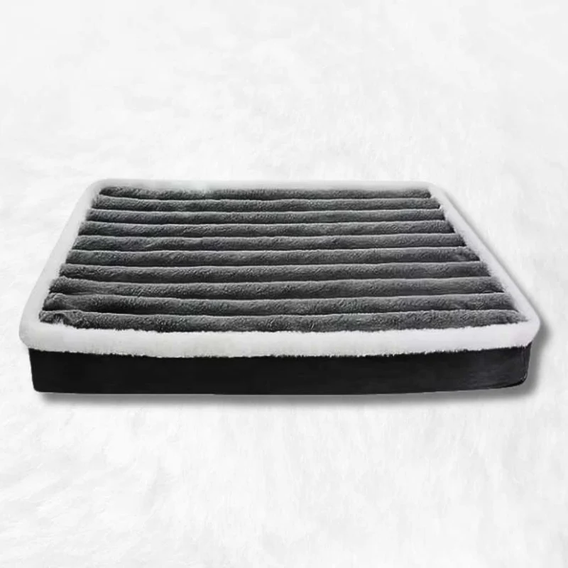 Coussin Déhoussable pour Chien Gris !