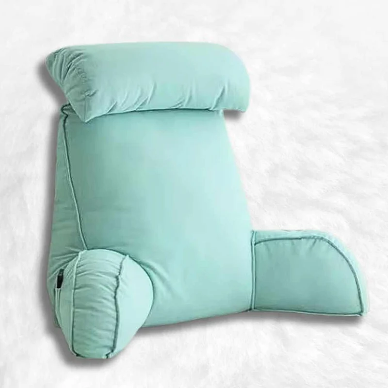 Coussin de Lecture Ergonomique Bleu clair !