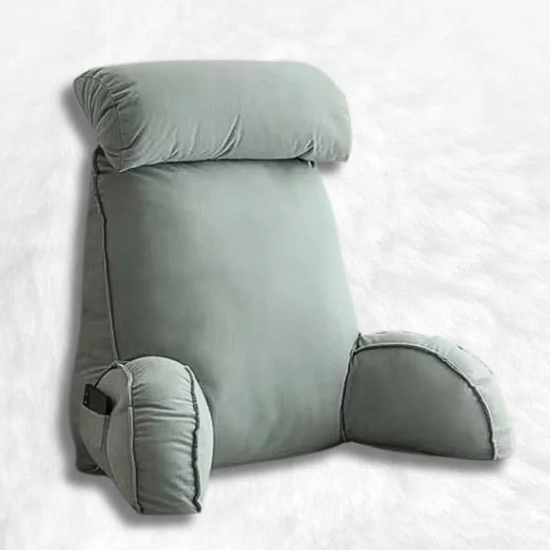 Coussin de Lecture Ergonomique Gris clair !