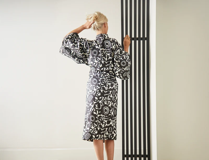 KUKKIA Graphite - Percale de coton