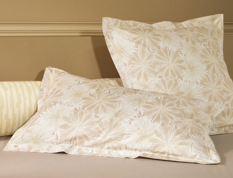 Taie d'oreiller Percale de coton - SÉRÉNITÉ Sable