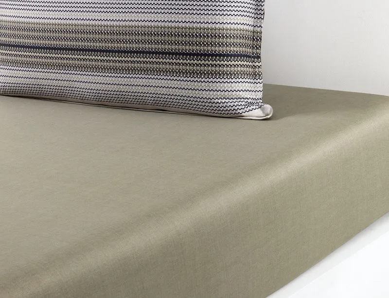 MODERNIST Gris - Satin de coton