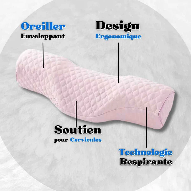 Coussin de Positionnement pour Cervical rose !