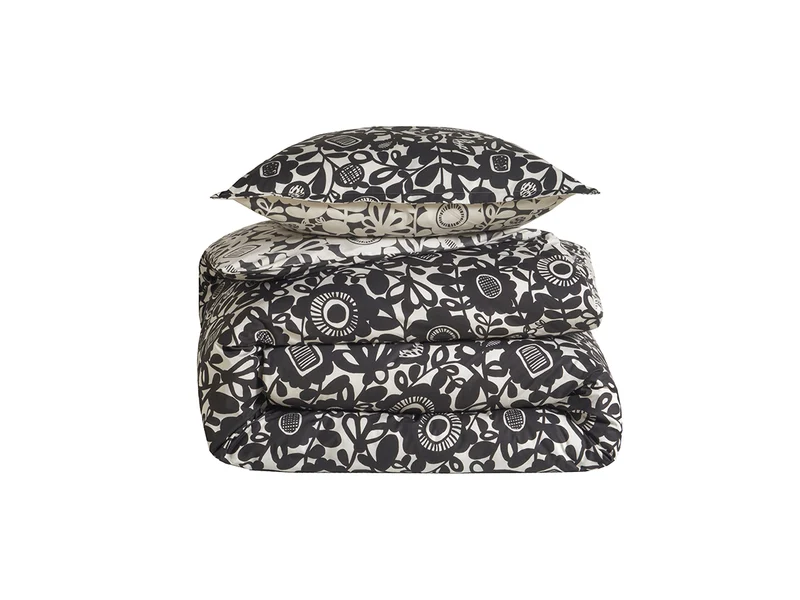 KUKKIA Graphite - Percale de coton