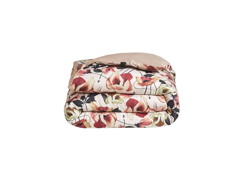 Housse de couette Satin de coton - RHAPSODIE Aubépine
