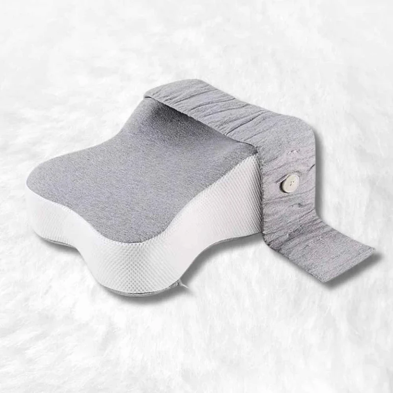 Coussin de Genoux pour Dormir gris !