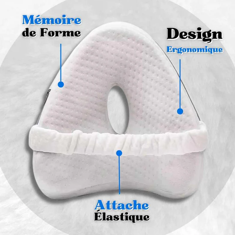 Coussin entre Genoux Ergonomique blanc !
