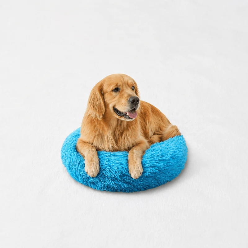 Coussin Anti-stress pour Chien Bleu !