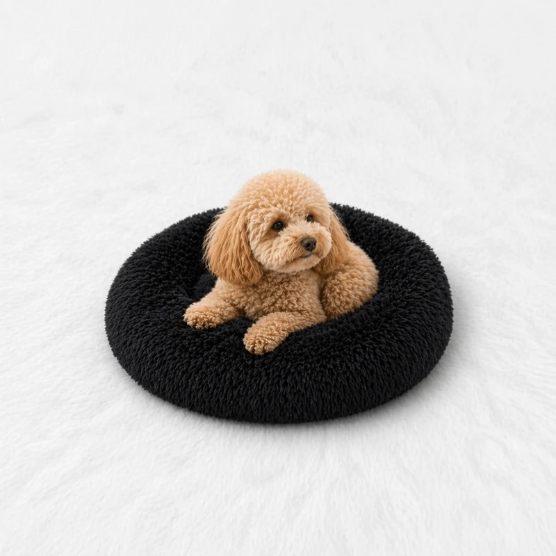 Coussin Anti-stress pour Chien Noir !
