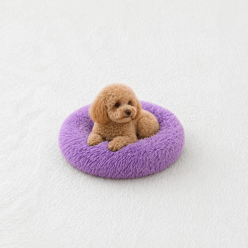 Coussin Anti-stress pour Chien Violet !