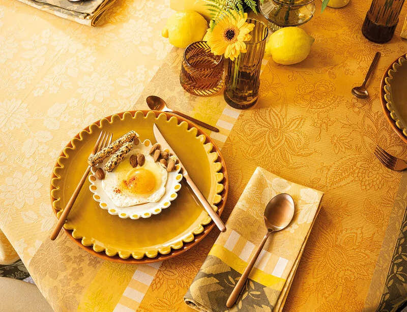 Nappe Coton jacquard - GIPSY Desert